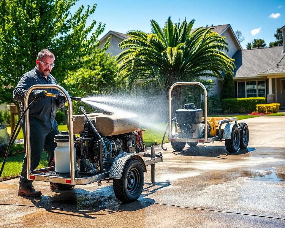 driveway pressure washing Fayetteville